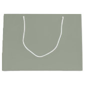 Dringend staal Solid Color Groot Cadeauzakje (Voorkant)