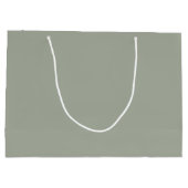 Dringend staal Solid Color Groot Cadeauzakje (Achterkant)