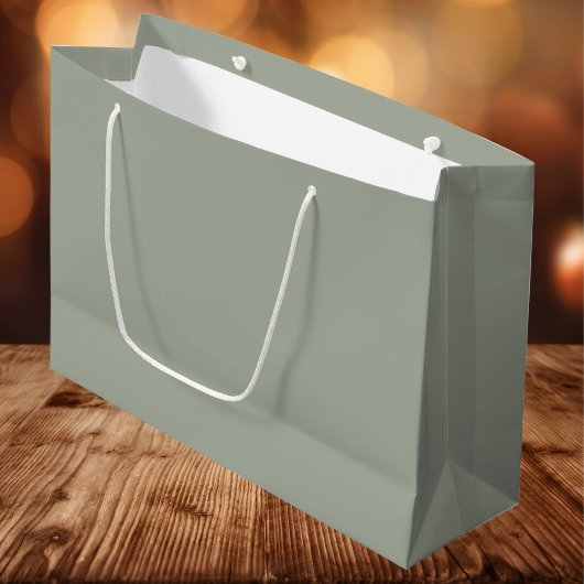Dringend staal Solid Color Groot Cadeauzakje