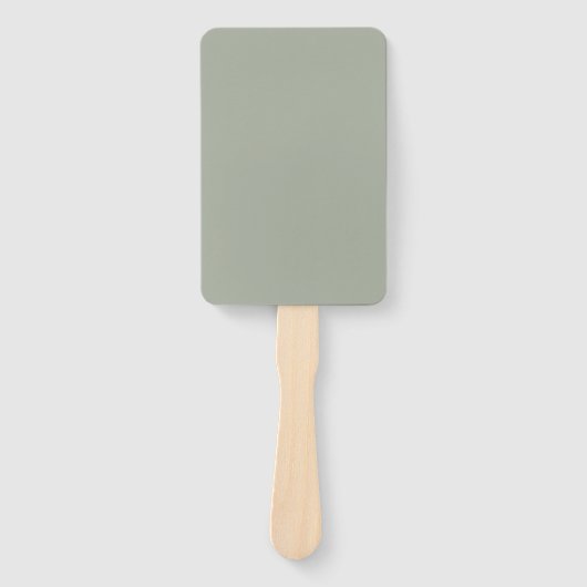 Dringend staal Solid Color Handwaaier (Voorkant)