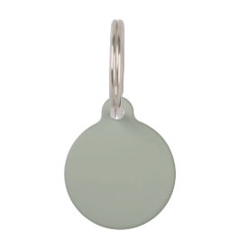 Dringend staal Solid Color Huisdierpenning