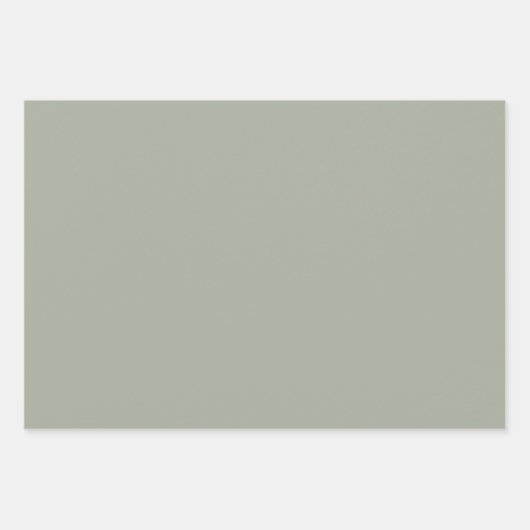 Dringend staal Solid Color Inpakpapier Vel (Voorkant 3)