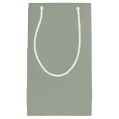 Dringend staal Solid Color Klein Cadeauzakje (Voorkant)