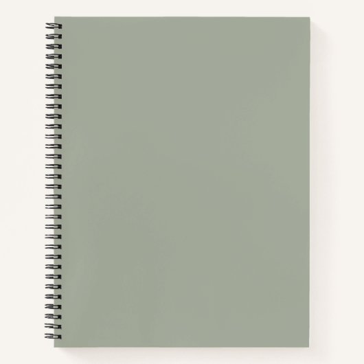 Dringend staal Solid Color Notitieboek (Voorkant)