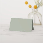 Dringend staal Solid Color Plaatskaartje (Achterkant)