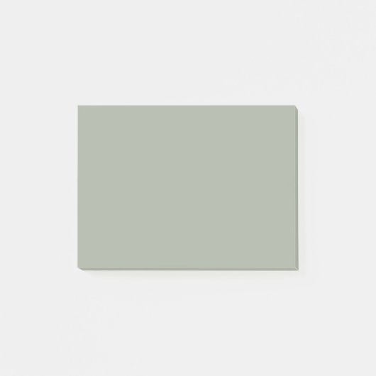 Dringend staal Solid Color Post-it® Notes (Voorkant)