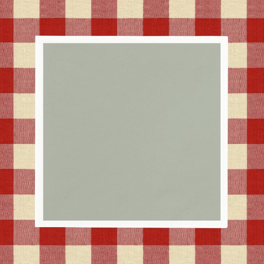 Dringend staal Solid Color Servet