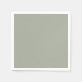 Dringend staal Solid Color Servet (Voorkant)