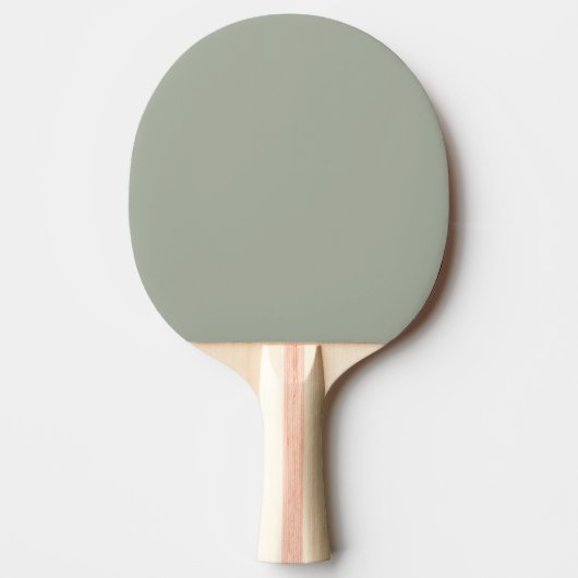 Dringend staal Solid Color Tafeltennisbatje (Voorkant)