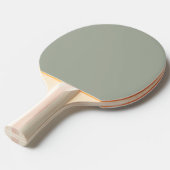Dringend staal Solid Color Tafeltennisbatje (Voorkant Gekanteld)