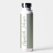 Dringend staal Solid Color Waterfles (Links)