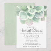 Dringend Vrijgezellenfeest Groen Succulent Kaart (Voorkant / Achterkant)