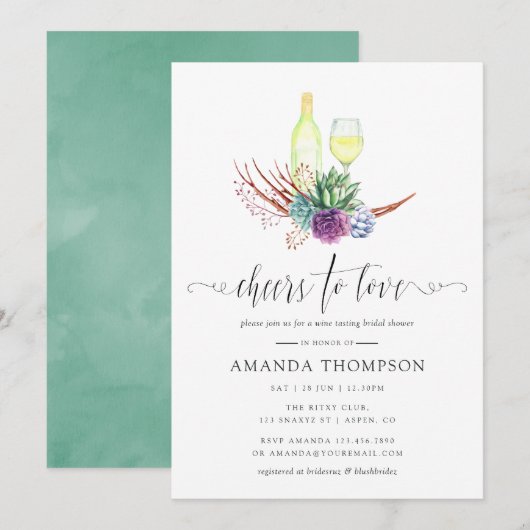 Dringend Vrijgezellenfeest voor wijnbereiding Kaart (Voorkant / Achterkant)