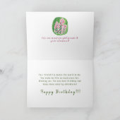 Dringend Wenskaart van de Kwartel Kaart (Binnen)