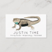 Dringend wuringkamp van de Naturalistische Woestij Visitekaartje (Voorkant)