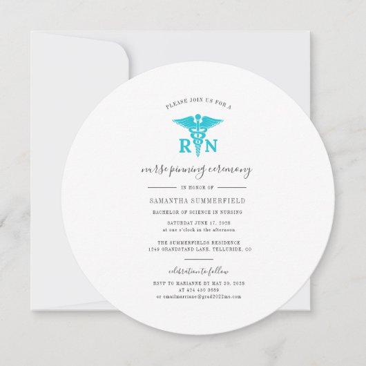 Dringende Afstuderen ceremonie Kaart (Voorkant)