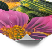 Dringende bloei Digitale Art 2023 Agenda Poster (Hoek)