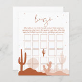 Dringende bridal Bingo Card (Voorkant / Achterkant)