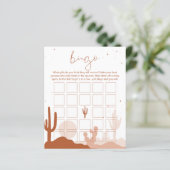 Dringende bridal Bingo Card (Staand voorkant)