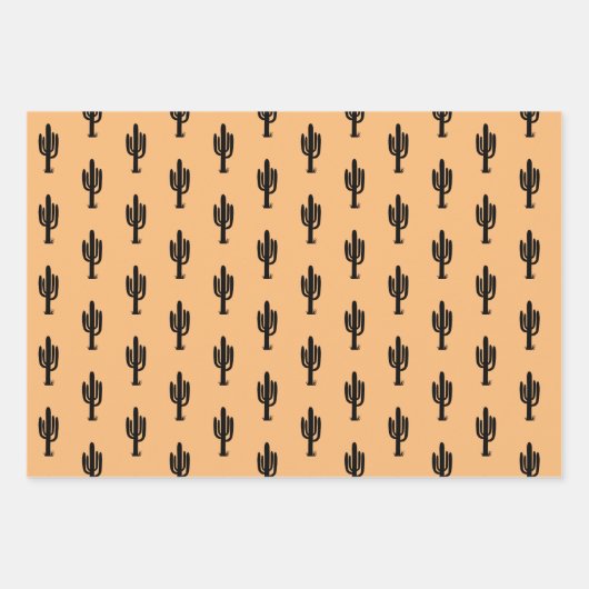 Dringende cactus Reeks vellen papier (Voorkant)