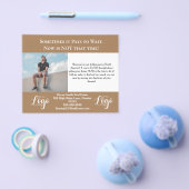 Dringende Call-to-Action Vastgoedkaart Flyer (Enkel)