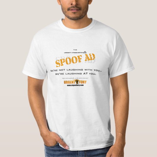 Dringende frequentiespots t-shirt (Voorkant)