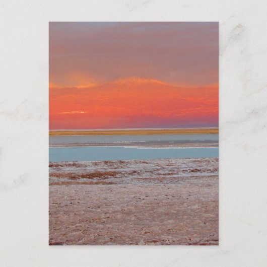 Dringende lagen - Atacama Chili - Verticaal Briefkaart (Voorkant)