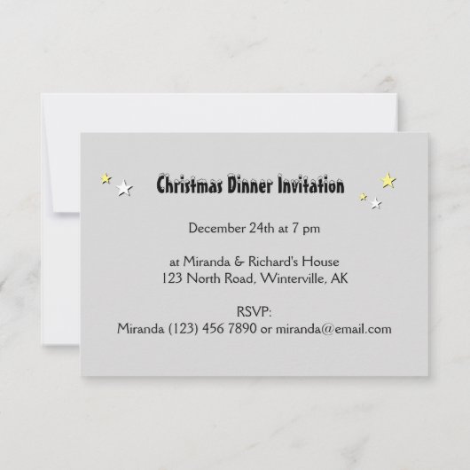 Dringende Levering van Northpole Kaart (Achterkant)