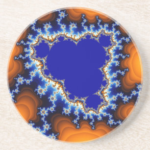 Dringende oase uit Abstract ruimte Zandsteen Onderzetter