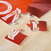 Dringende sleuf: witte tekst of foto's en tekst legpuzzel (Zijkant)