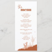 Dringende wandkaart menu (Voorkant)