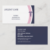 Dringende zorg visitekaartje (Voorkant / Achterkant)