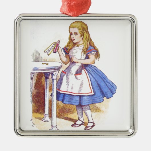 DRINK 1 METALEN ORNAMENT (Voorkant)