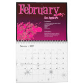 drink 2009 van de maandelijkse kalender (aanpasbaa (Feb 2027)