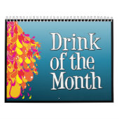 drink 2009 van de maandelijkse kalender (aanpasbaa (Hoes)