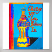 Drink aan Verandering Poster (Voorkant)