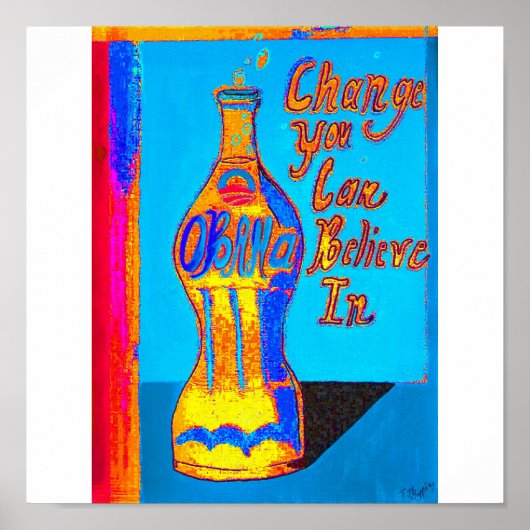 Drink aan Verandering Poster (Voorkant)