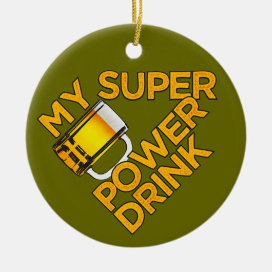 Drink aangepast ornament (Voorkant)