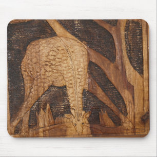 Drink Afrikaanse Giraffe Mousepad Muismat