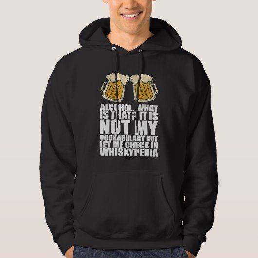 Drink Alcohol Drink Team Hoodie (Voorkant)