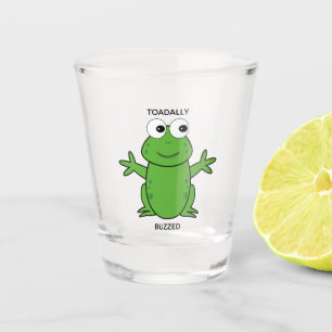 Drink alcoholhoudende Humor   Funny Toadally Buzze Shot Glas