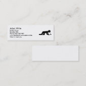 Drink alcoholpuree mini visitekaartje (Voorkant / Achterkant)