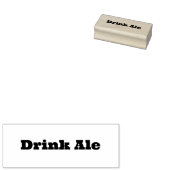 Drink Ale Rubberstempel (Gestempeld)