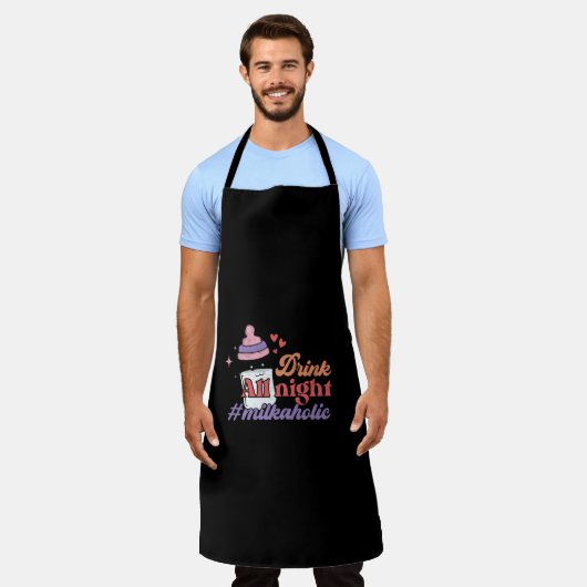 Drink all night schort (Gedragen)