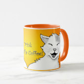 Drink ALLE Koffie! Kat. Mok (Voorkant rechts)