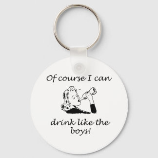 Drink als de jongens sleutelhanger