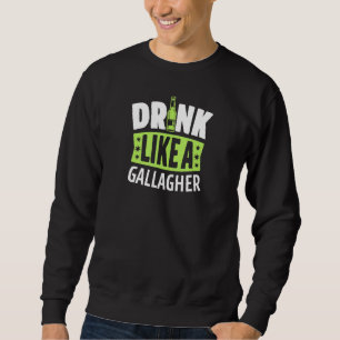 Drink als een Gallagher Beer Pub Drink sint-juttem Trui