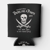 Drink als een piraat blikjeskoeler (Voorkant)