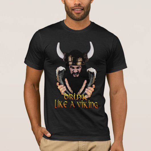 Drink als een Shirt Viking (Voorkant)