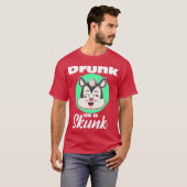 Drink als een Skunk TShirt Craft Beer Shirt IPA (Voorkant volledig)